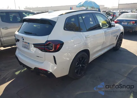 2024 BMW X3 Sdrive30I из США, поврежденный, VIN 5UX43DP07R9T47418